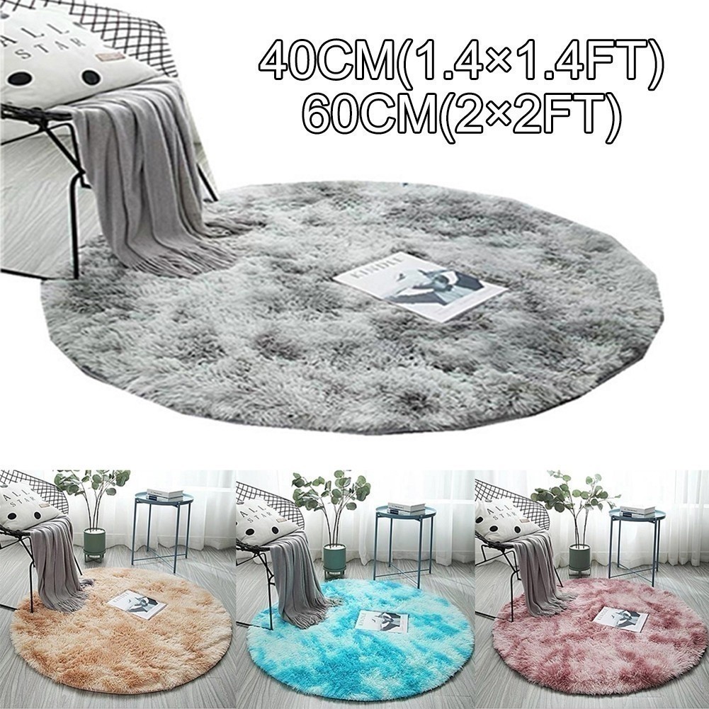 【WIK】Rug Area Home Living Room Mat Round Rug Rugs Soft Accessories Decoration