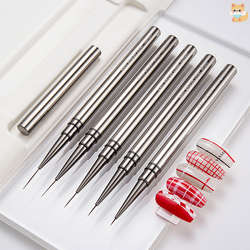 [VI] Nail Art Brushes Liner Detailing Brush Gel Polish Nail Art DIY TH