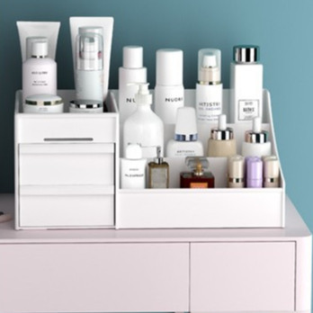 ชั้นจัดระเบียบ YIWUSHOP ปลีก/ส่ง แถมฟรี!สติ๊กเกอร์ กล่องเครื่องสำอางอเนกประสงค