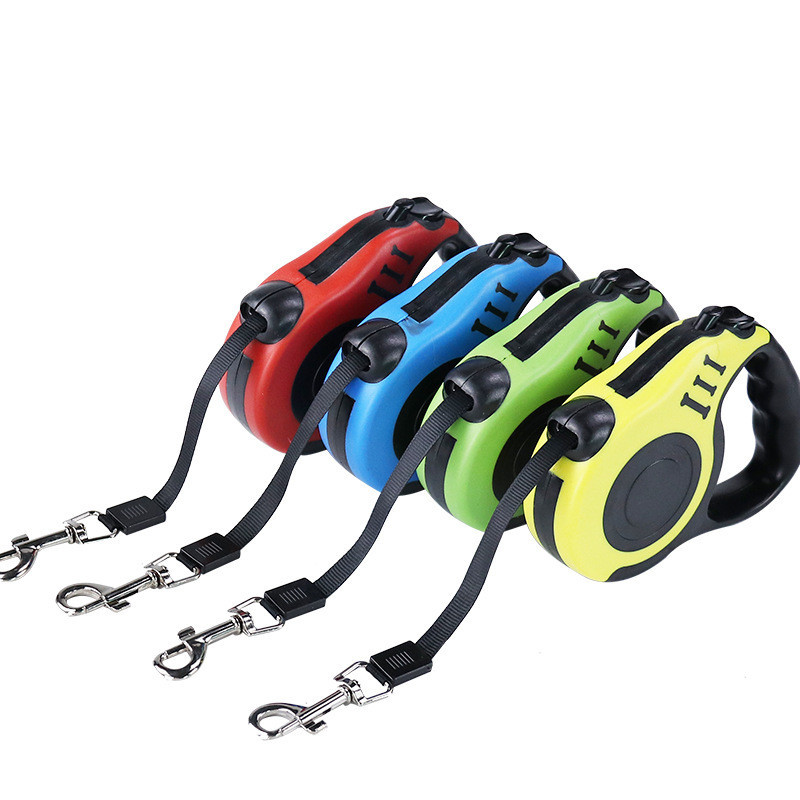 Retractable dog leash สายจูงสุนัขแบบยืดหดได้  สายจูงสัตว์เลี้ยง สายจูงแมว หมา สุนัข ระบบเบรคอัตโนมัติ - รูปที่ 7