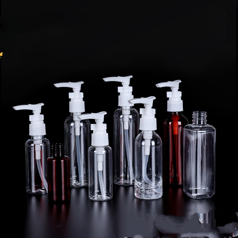 Spot 50/60/80/100/120ml ml กดคลิปปั๊มขวดพลาสติก duckbill โลชั่นบรรจุภัณฑ์เครื่องสําอาง