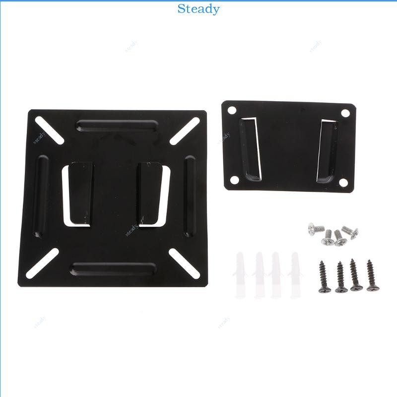 Steady สําหรับ Smart TV Monitor Wall Mount สําหรับทีวีจอแบน LED 14-24 นิ้วส่วนใหญ่ Moni