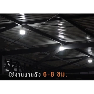 หลอด solar 80W Solarlight สว่างมาก พลังงานแสงอาทิตย์ พร้อมแผงโซล่าและรีโมท ค่าไฟ 0 บาท กันน้ำ IP65
