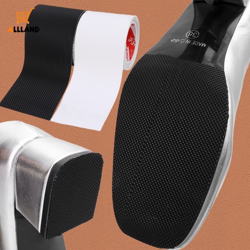 สติ๊กเกอร์กันลื่นพื้นรองเท้าแบบมีกาวในตัว - แผ่นยาง Forefoot แบบ Cuttable - รองเท้าส้นสูง ตัวป้องกันทนต่อการสึกหรอ