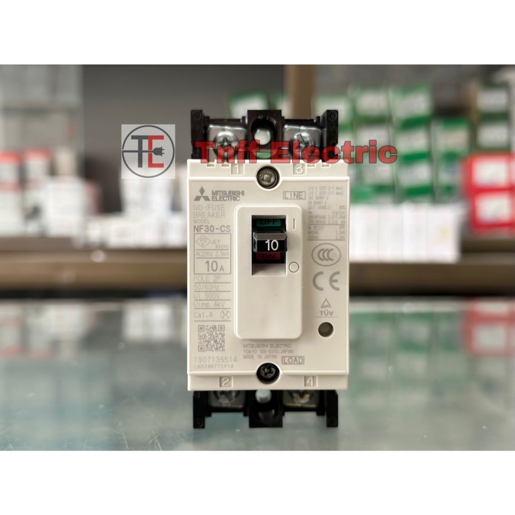 เซฟตี้ Mitsubishi NF30-CS 2P (10A, 15A, 20A, 30A) เซอร์กิต เบรกเกอร์ 2 สาย