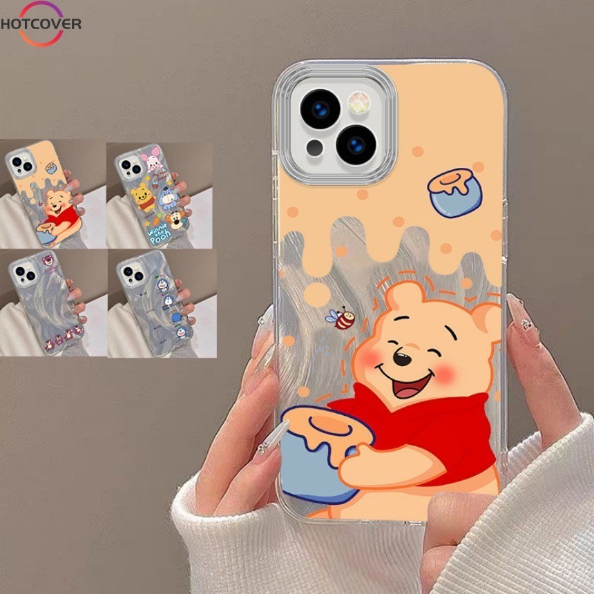 สําหรับ Vivo V30 V29 V27 V25 Pro V30e V29e V27e V25e V23e V9 S1 U10 Y85 เคสโทรศัพท์ Silver Feather H