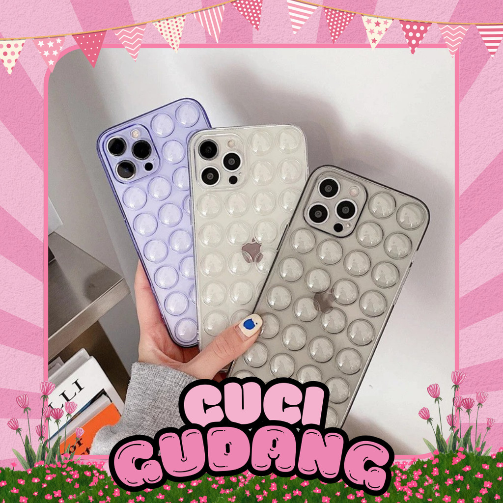 [WAREHOUSE CLEARANCE] Pop Clear Case iphone xs max 11 12 13 pro samsung a03 core a72 5g redmi note 1