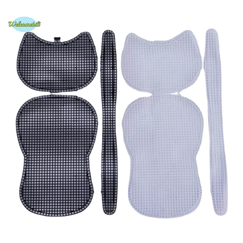 [Welcomebili] Underarm Bag Mesh Knitg Lining Weaving Plastic Mesh Sheet Accessories Velvet DIY Trim Tools NEW