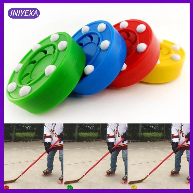 [Iniyexa] Roller Hockey Puck Hockey Practice Puck with Balance Inline Hockey Training