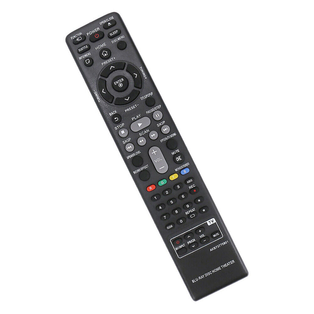 ลูกชายใหม่73775801 เปลี่ยนรีโมทคอนโทรลสําหรับระบบโฮมเธียเตอร์ LG Blu-ray LHB655