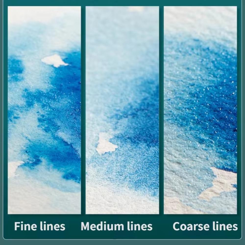 กระดาษสีน้ํา COSSY, A6 หนังสือสีน้ําแบบพกพาหยาบ, Travel Cotton Artist โปสการ์ดกล่องดีบุก ราคา ถูกที่สุด ดีลบีเคเค แกลเลอรีภาพที่ 2