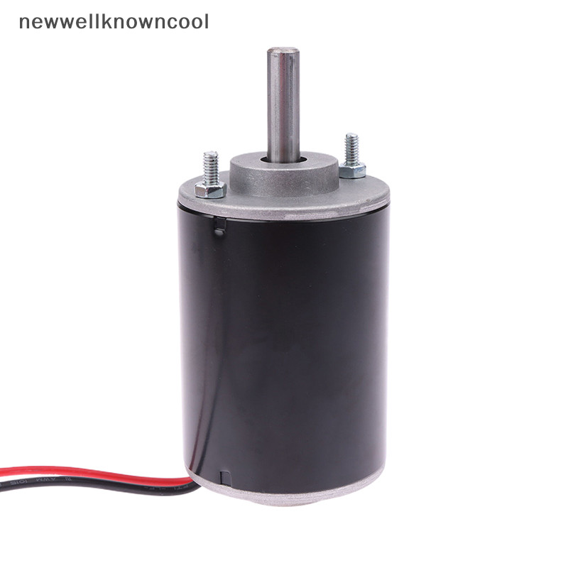 Newwellknowncool 30W 12V-3500Rpm / 24V-7000Rpm 3420 DC ความเร็วสูงมอเตอร์ปรับความเร็ว CW CCW เกลียวเพลามอเตอร์ Miniature DC มอเตอร์ขนาดเล็ก AAD