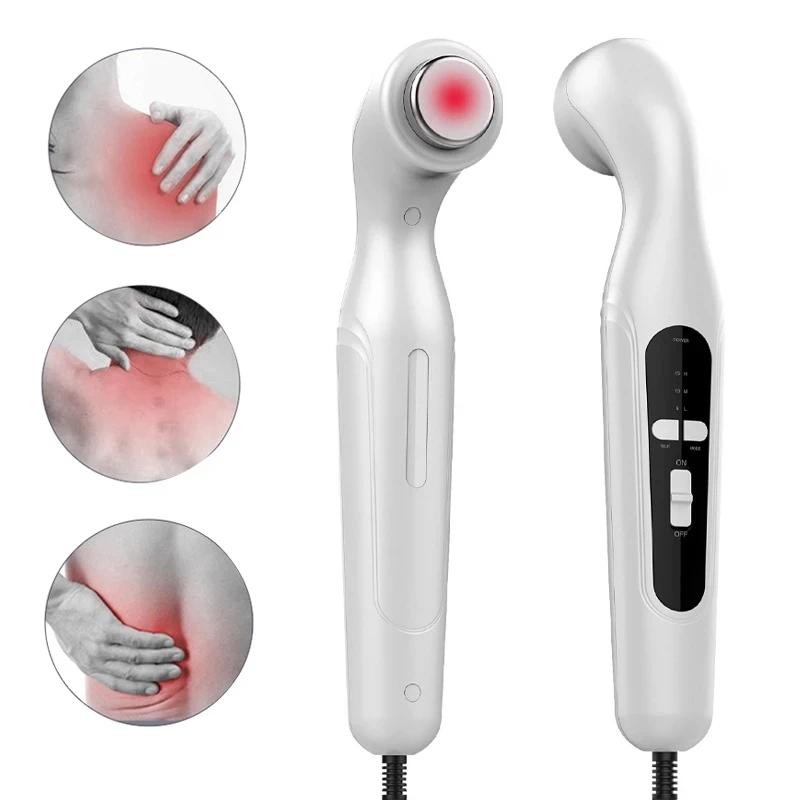 คลื่นกระแทกเครื่องมือกายภาพบําบัด ED Treatment Shockwave Therapy Machine อุปกรณ์เสริม Body Massager หัวทํางาน