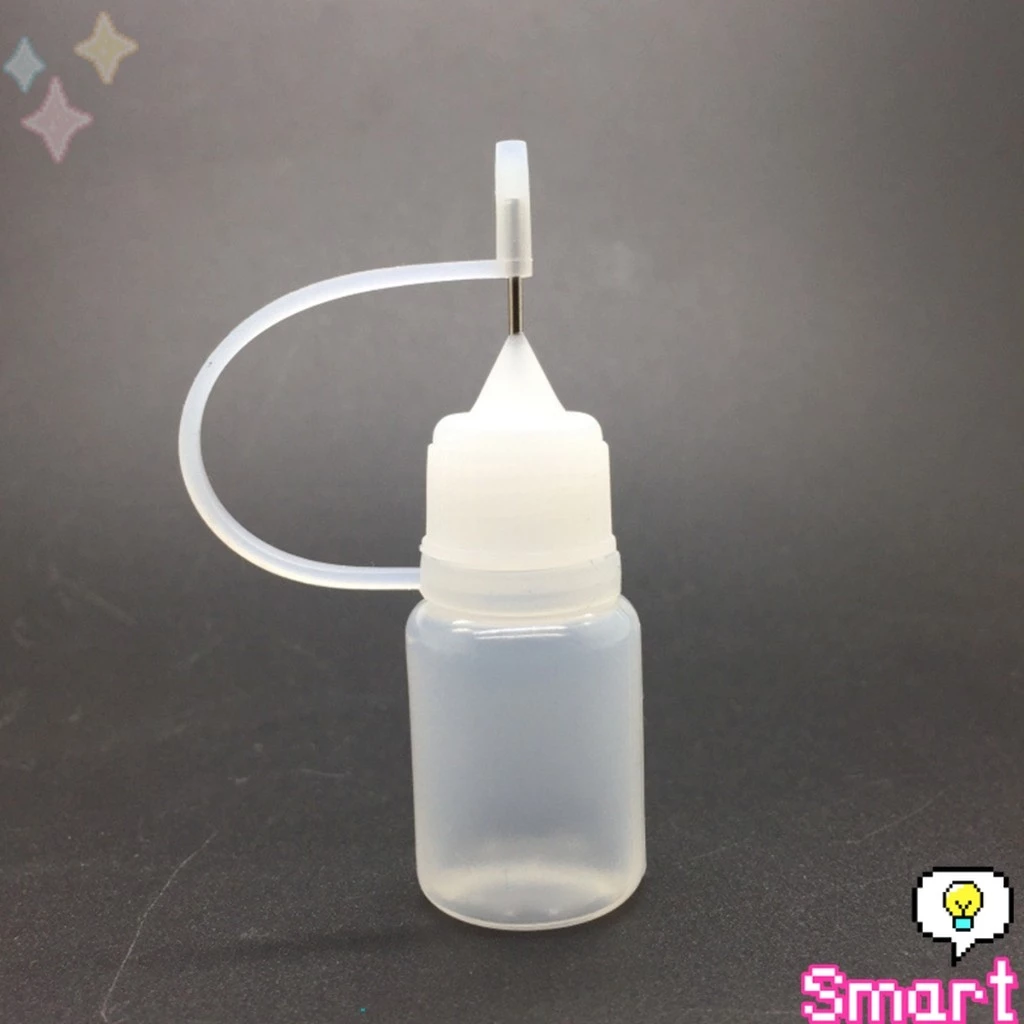 SMART【มีสินค้าในสต๊อก】 หัวเข็มขวดน้ำมัน ขวดหยด ขวดแบ่ง DIY อุปกรณ์ ขวดดรอเปอร์ ปลายแหลม Dropper Bottles thumbnail 7