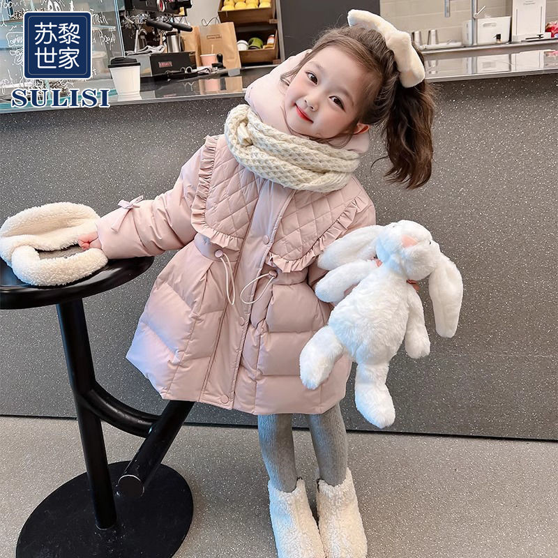 ฤดูหนาวใหม่ – เสื้อผ้าฝ้ายเด็กผู้หญิงเสื้อผ้าฝ้ายแจ็คเก็ตผ้าฝ้ายสําหรับเด็กผู้หญิงสบาย ๆ ผ้าฝ้ายหนาเสื้อโค้ท