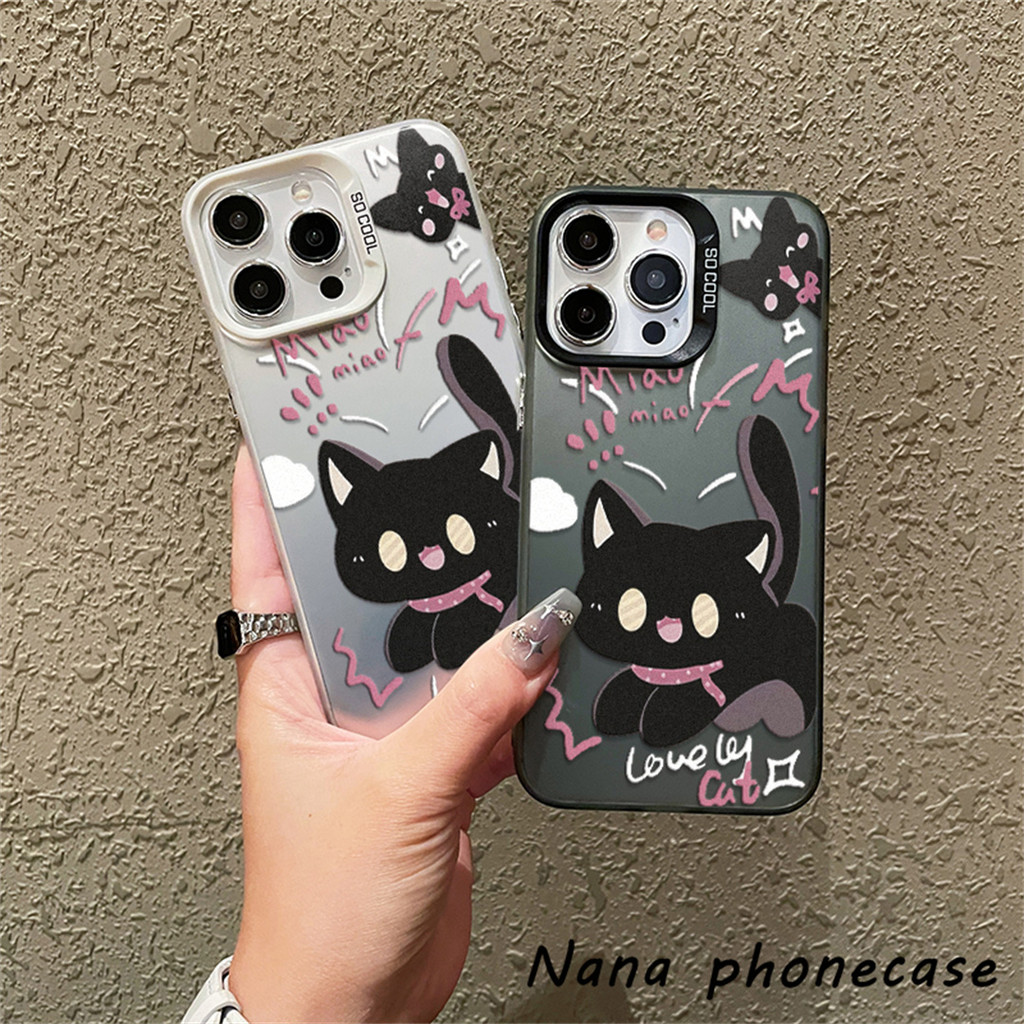 ✨ส่งจากไท✨ เคส Redmi9T10A9C10X9A 10CA11 2C11PRO MI11LITE 13C13RPRO เคสโทรศัพท์แมวดำ