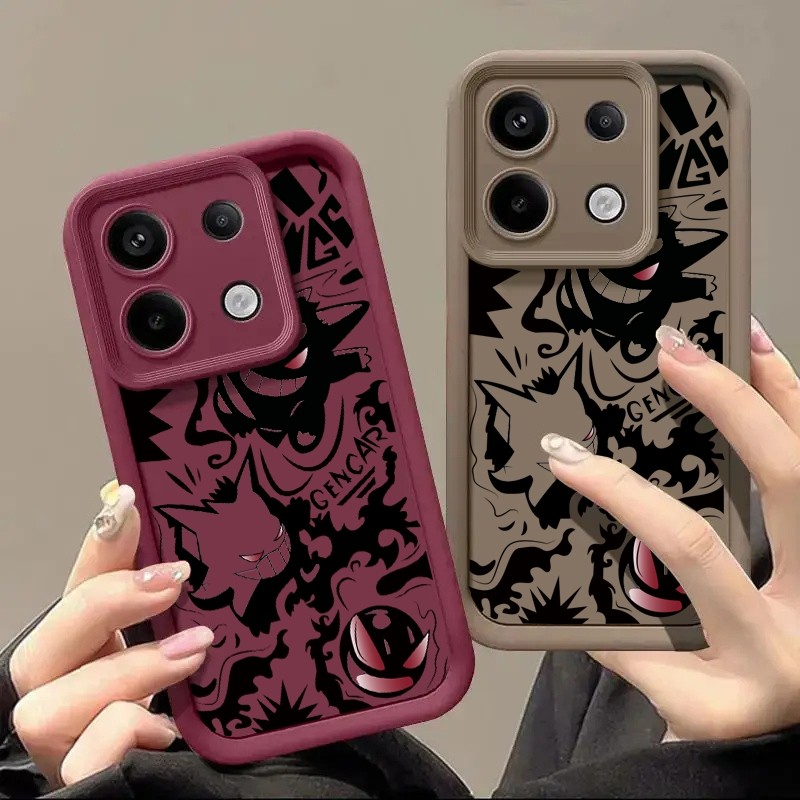 [สต๊อกพร้อม]สําหรับเคส Infinix GT 20 Pro infinix GT 10 Pro เคสโทรศัพท์ป้องกันกล้องป้องกันการตกปกอ่อน 3nd Red Eyed Geng Ghost Pattern