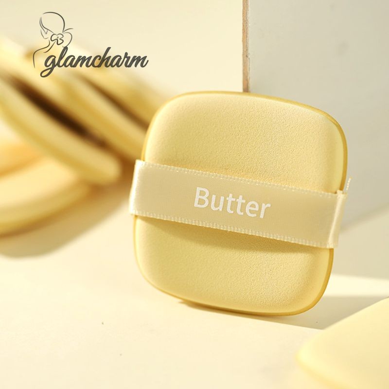 glamcharm Square พัฟสองด้าน Soft High Resilience BB Cream Liquid Foundation Powder Puff