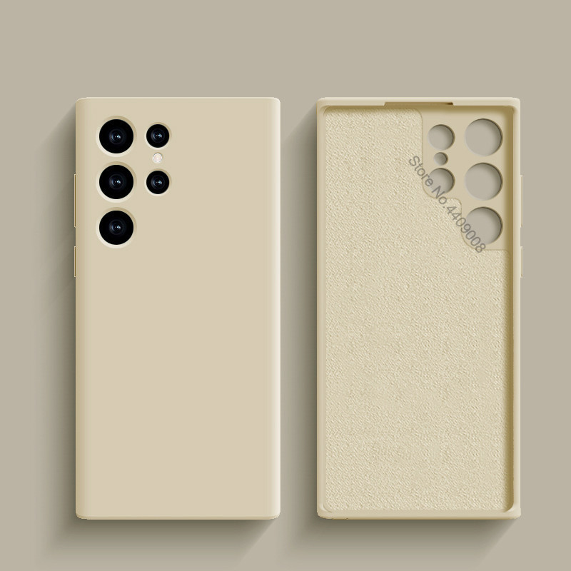 SAMSUNG เคสโทรศัพท์ซิลิโคนเหลวเดิมsamsung Galaxy S22 S21 S23 S24 Ultra A34 A54 5Gหมายเหตุ20 Ultraกรณีกันกระแทกป้องกันปกอ่อน ราคา ถูกที่สุด ดีลบีเคเค แกลเลอรีภาพที่ 9