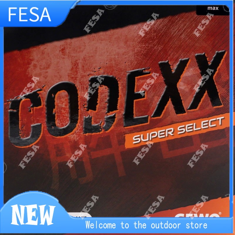 Original GEWO CODEXX PRO 55 ระเบิดแรงเสียดทาน Sticky ยางปิงปอง GEWO CODE XX PRO ฟองน้ําเค้กปิงปอง