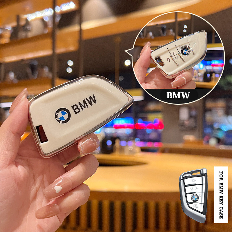 เคสกุญแจ BMW Smartkey เหมาะสําหรับ BMW x1 /x3/ x4 /x5 /x6/ 530 /530 li/525/525li /320/3series/5series/7series - รูปที่ 2