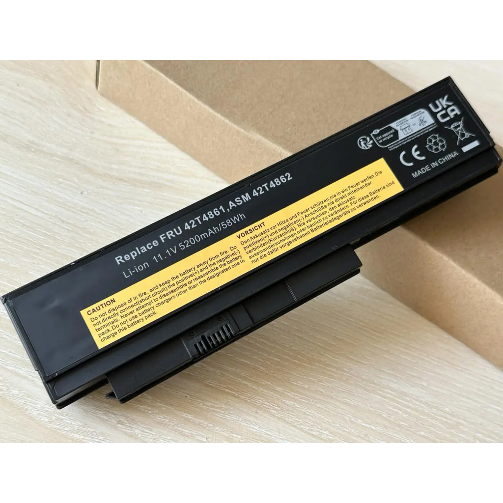 แบตเตอรี่แล็ปท็อป  for IBM ThinkPad X220 X220I X220S Series 0A36281 42T4861 42T4862 0A36282 0A36283