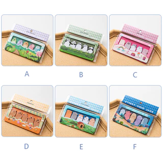 150 แผ่นสัตว์น่ารัก Paradise Seires Sticky Notes นักเรียนแบบพกพา Memo Pad น่ารักสัตว์ Series สติกเกอร์ฉลากกระดาษบันทึก