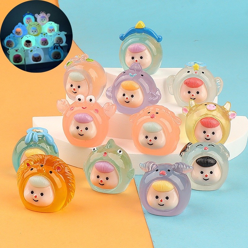 Luminous Duo Mei สิบสอง Constellation Series DIY อุปกรณ์เครื่องประดับของเล่นเด็กตกแต่ง