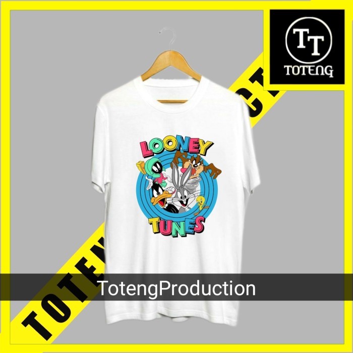 Rcr เสื้อยืด LOONEY TUNES CARTOON 90 80 AN เสื้อยืดสําหรับผู้ชายและผู้หญิง