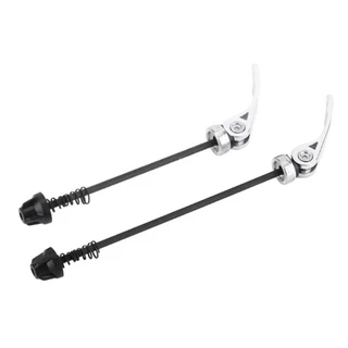 7TILOYSHOP 1 คู่จักรยาน Quick Release เพลา, ชิ้นส่วนจักรยาน 189 มม.146 มม. Skewers Lever QR, ทนทานปรับอลูมิเนียมจักรยานซ่อมเครื่องมือสําหรับเสือภูเขา