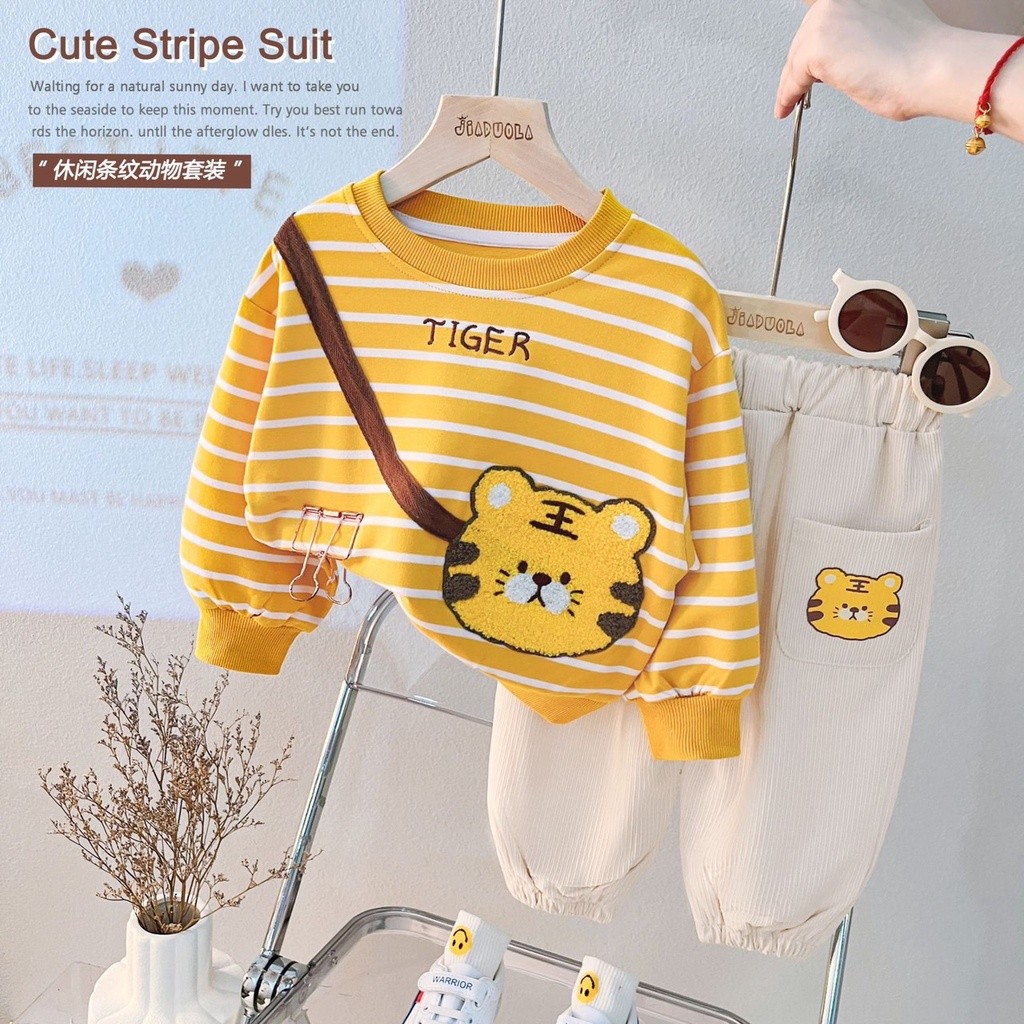 ชุดเด็กเข้าเสื้อ+กางเกงYF90369