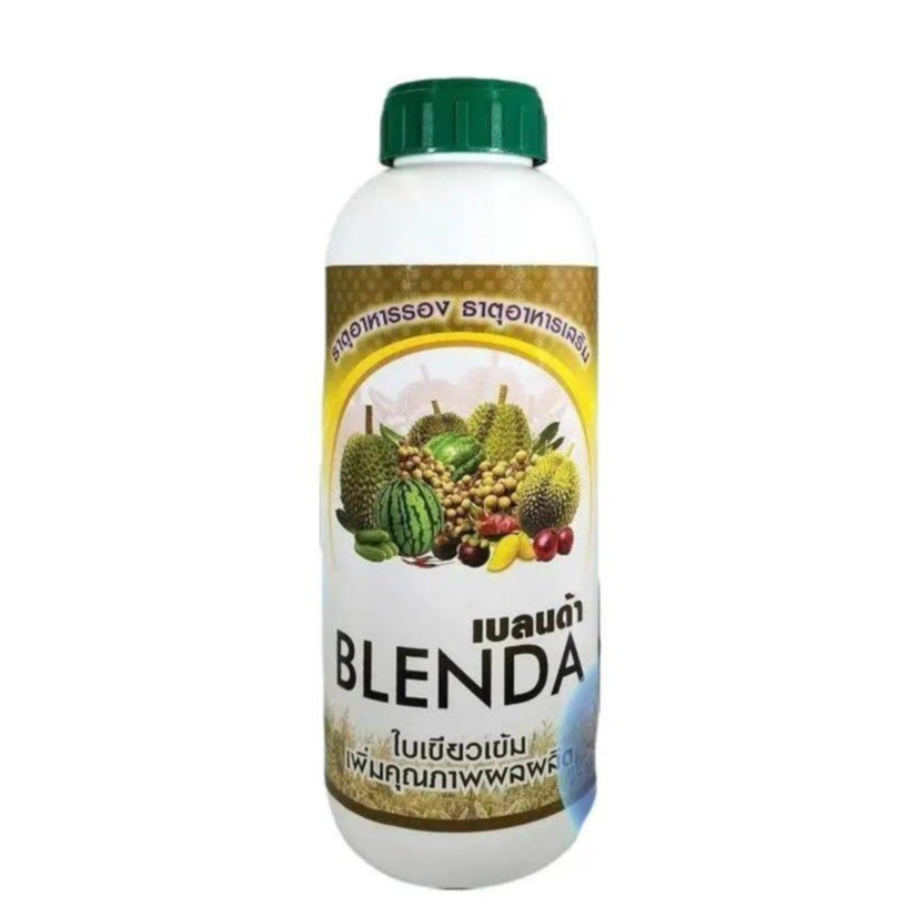 ธาตุรอง คีเลตรวม (เบลนด้า) 1 ลิตร Mg 1% S 3% Fe 1% Mn 1% Zn 3%  ปุ๋ยน้ำ ปุ๋ยทุเรียน ธาตุรอง ธาตุเสริม รวม