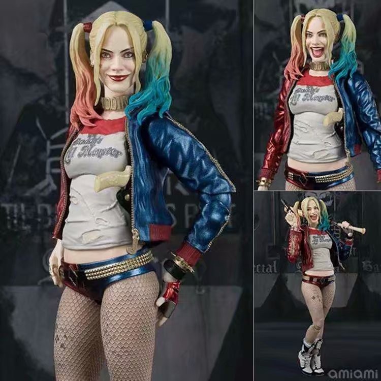 SHF Suicide Squad X Task Force Harley Quinn สามารถ Do-It รุ่น Boxed Anime