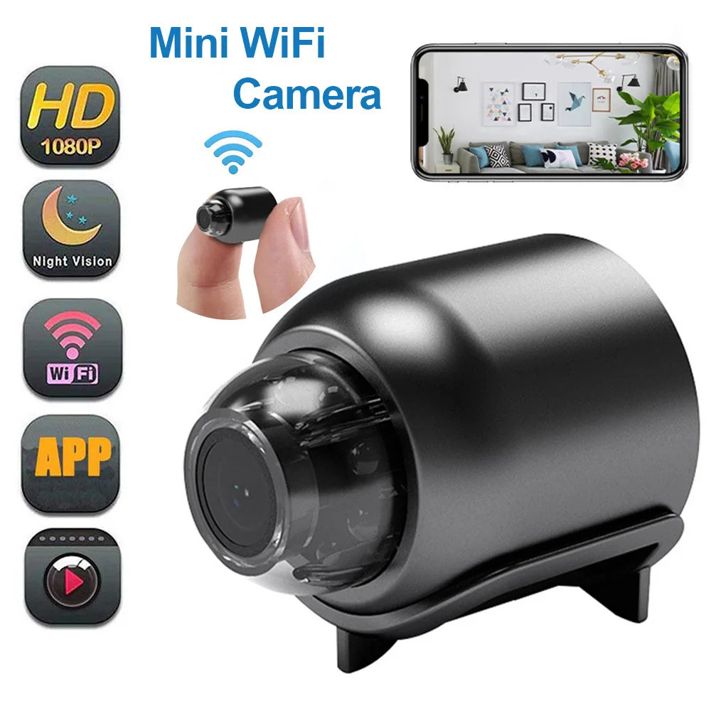 4k Mini WiFi กล้องบ้านเด็กการเฝ้าระวัง Night Vision กล้องวิดีโอไร้สายป้องกันความปลอดภัยกล้อง IP X5