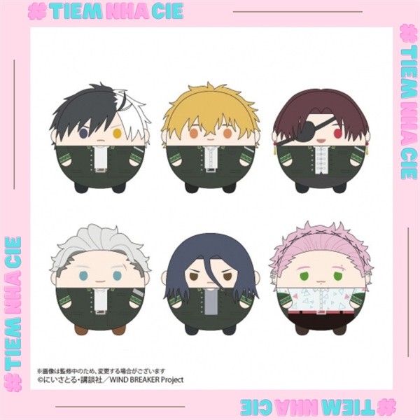 [Cies Shop] [READY] FUWA BEAR DIGNITY WIND BREAKER 10CM