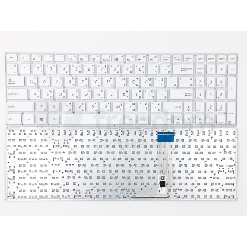 คีย์บอร์ด Asus K556 A556 X556 K556U A556UA X556 X556UA X556UB X556UF X556UJ X556UQ X556UR X556UV TH-