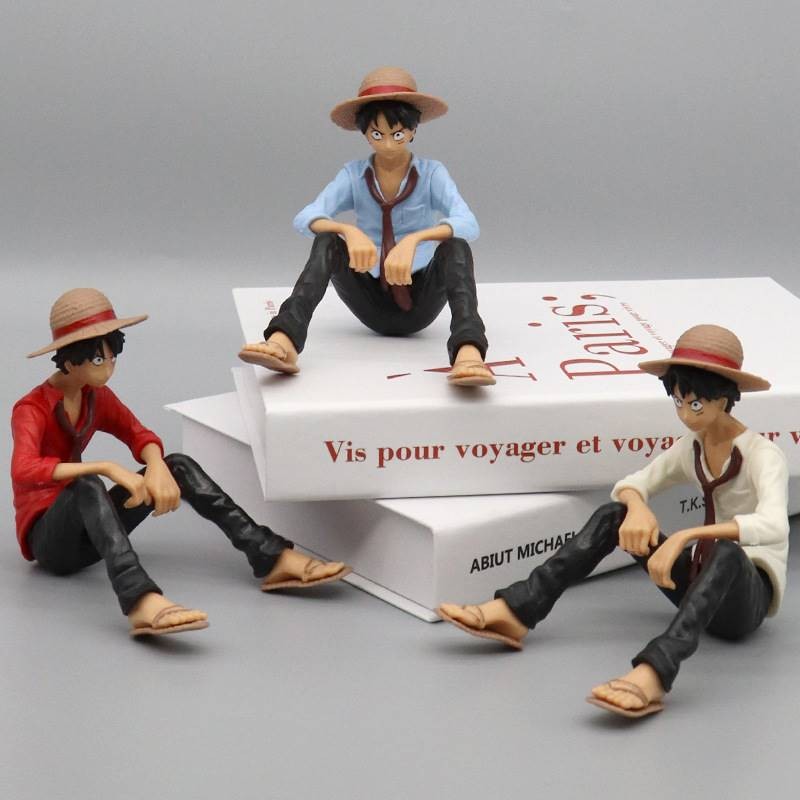 สถานที่ท้องถิ่น One PIECE Luffy Action FigureอะนิเมะรูปCODสต็อกคอสเพลย์Action Figureตุ๊กตาของเล่นสําหรับของขวัญเด็กคอลเลกชันเครื่องประดับรถบ้านเค้กตกแต่งGacha