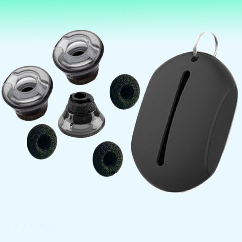 6 ชิ้น Eartips สําหรับ Plantronics Voyager 5200 ชุดหูฟัง, S/M/L 3 ชิ้น Soft Gel เคล็ดลับหูและ 3 ชิ้นโฟมฝาครอบเคล็ดลับ, Fit สําหรับ Plantr 5200, Earbuds เคล็ดลับชุดชุดหูฟัง - รูปที่ 6