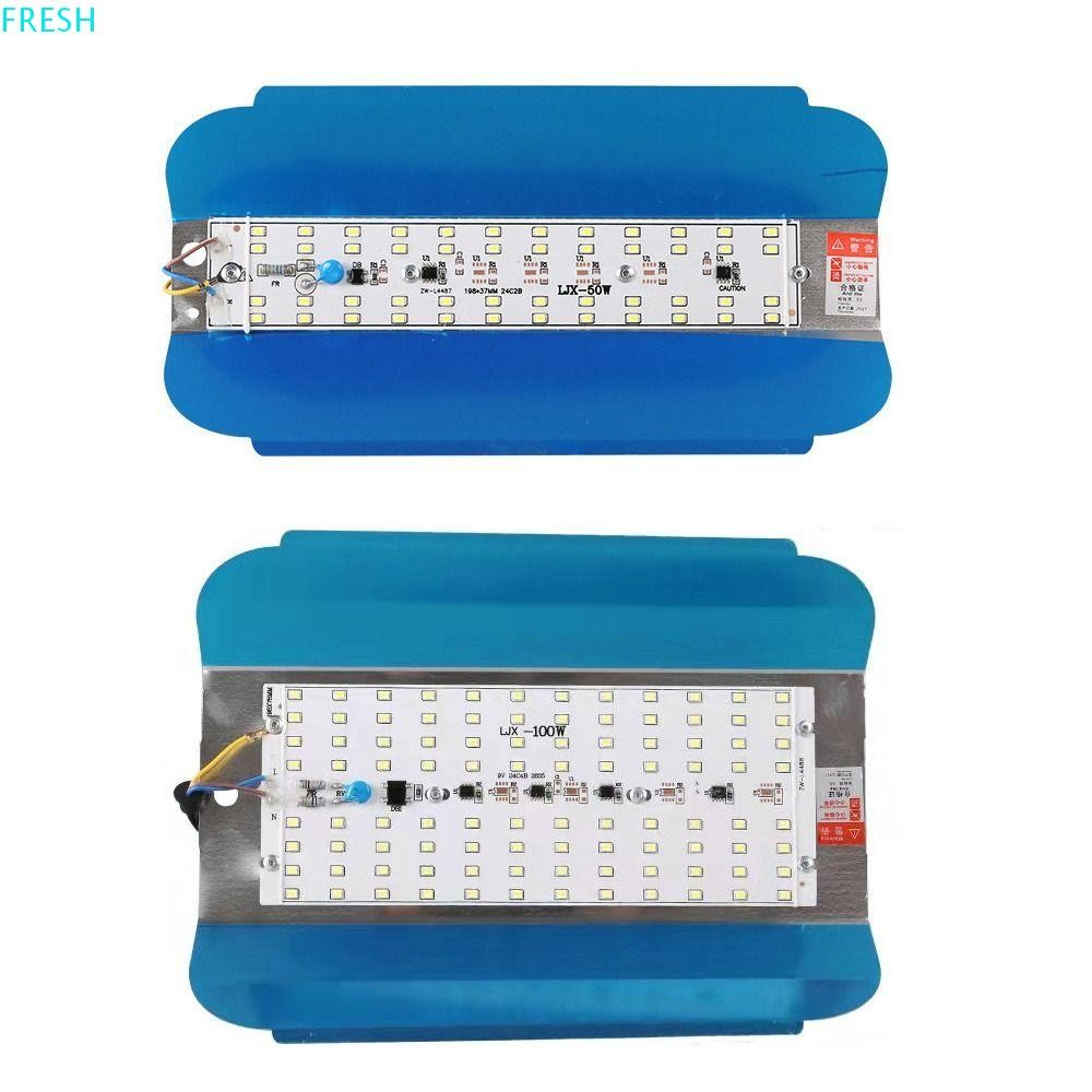 Fresh ไอโอดีน-Tungste Light 50W 100W 6500K สปอตไลท์กันน้ํา Refletor LED โคมไฟสวน 220V ไฟ LED