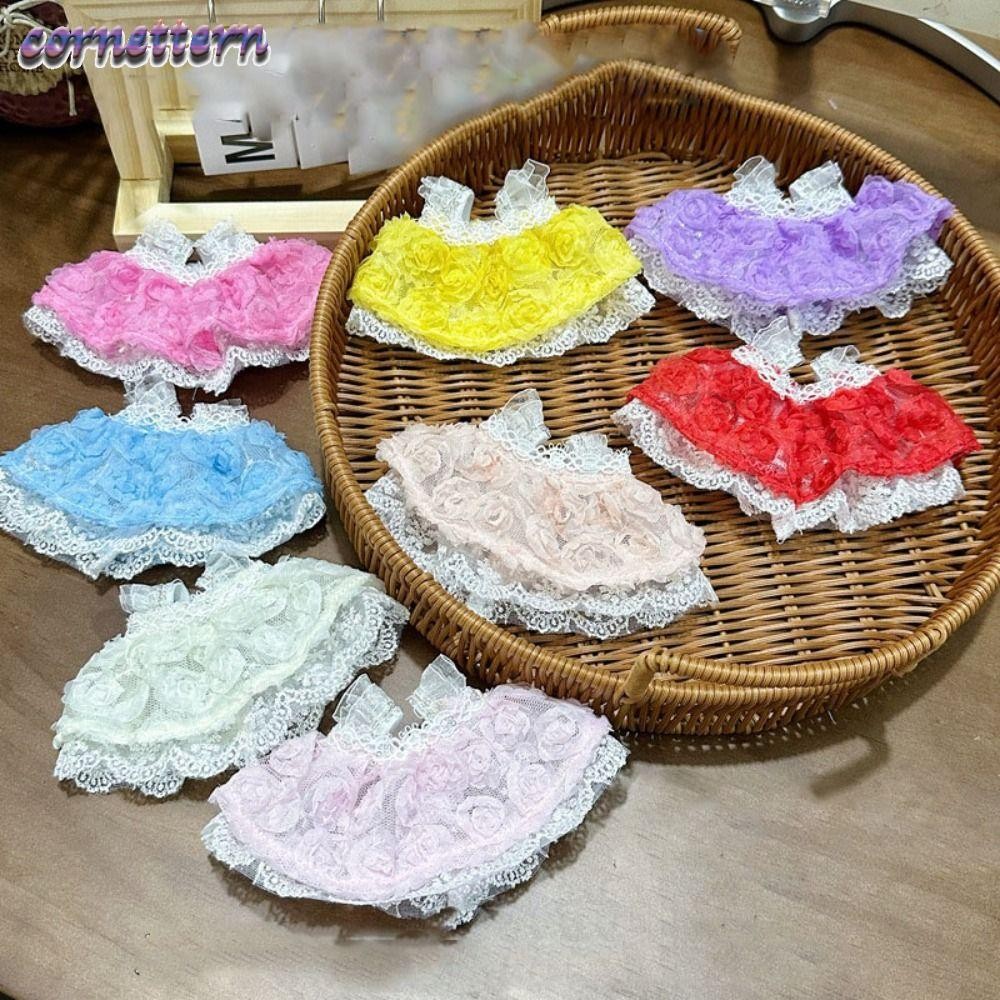 คอร์น ตุ๊กตาเสื้อผ้าน่ารัก,อุปกรณ์ตกแต่งเสื้อผ้าชุดเจ้าหญิง,น่ารัก20รูปแบบตุ๊กตาตุ๊กตาเสื้อผ้าสําหรับ15ซม.ตุ๊กตาผ้าฝ้าย/ตุ๊กตาไอดอล อีโซ
