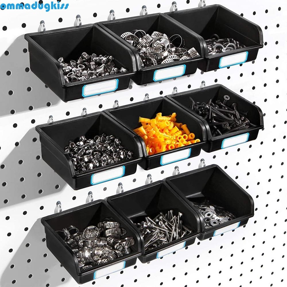 ตะขอ Pegboard OMMAD, ถัง Pegboard PP, อุปกรณ์จัดเก็บเครื่องมือ