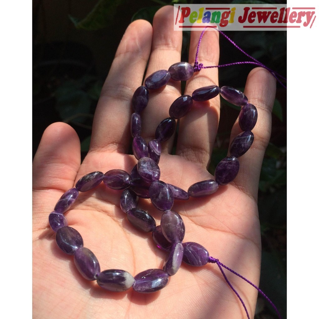 HQ สร้อยคอ/สร้อยข้อมือพลอยอเมทิสต์