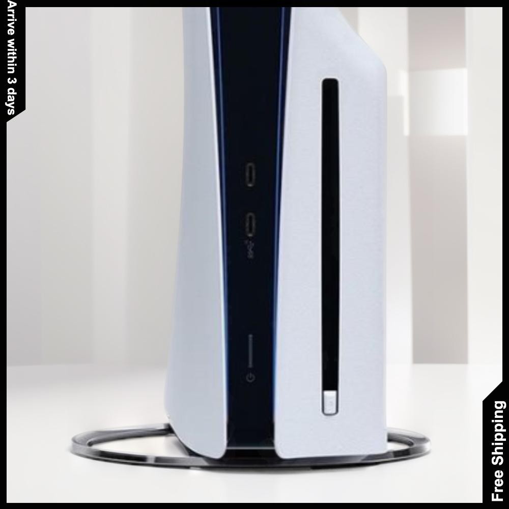 ขาตั้งแนวตั้งฐานกันลื่นที่วางขาตั้งฐานขาตั้งจอแสดงผลสําหรับ PS5 Slim คอนโซลสําหรับ Playstation 5 Slim คอนโซล
