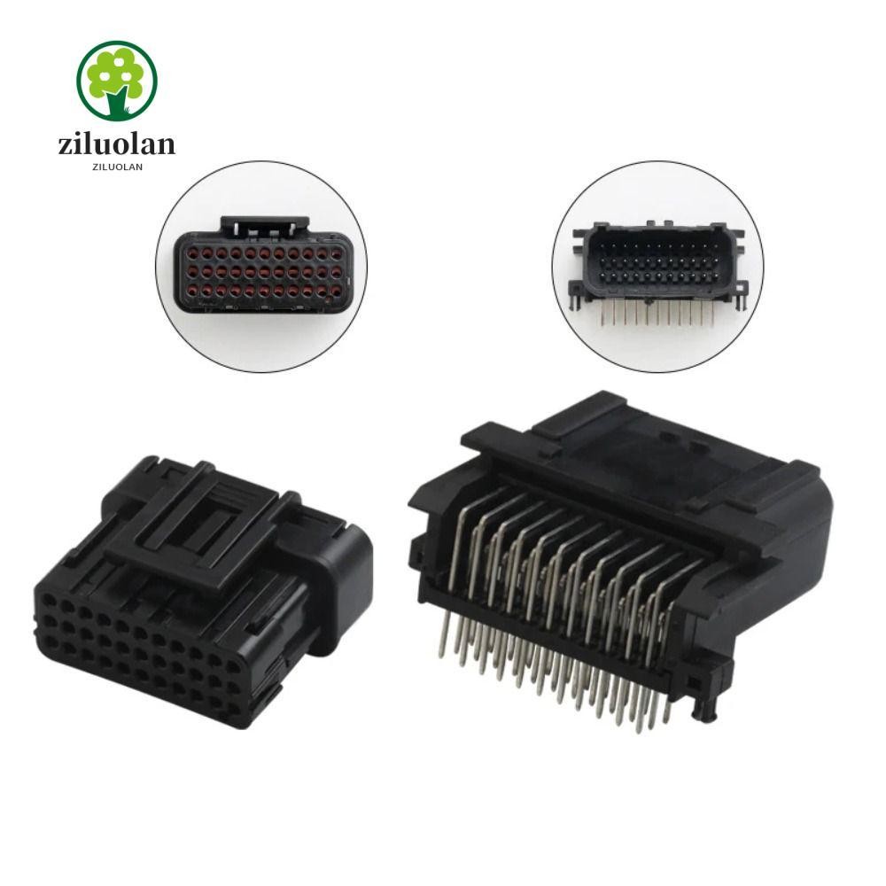 Ziluolan ECU ชายหญิง, 33 Pin Way กันน้ํา Auto Plug Pin Connector, ทนทาน 0.6 มม. 6189-7106 6188-4871 สายไฟ