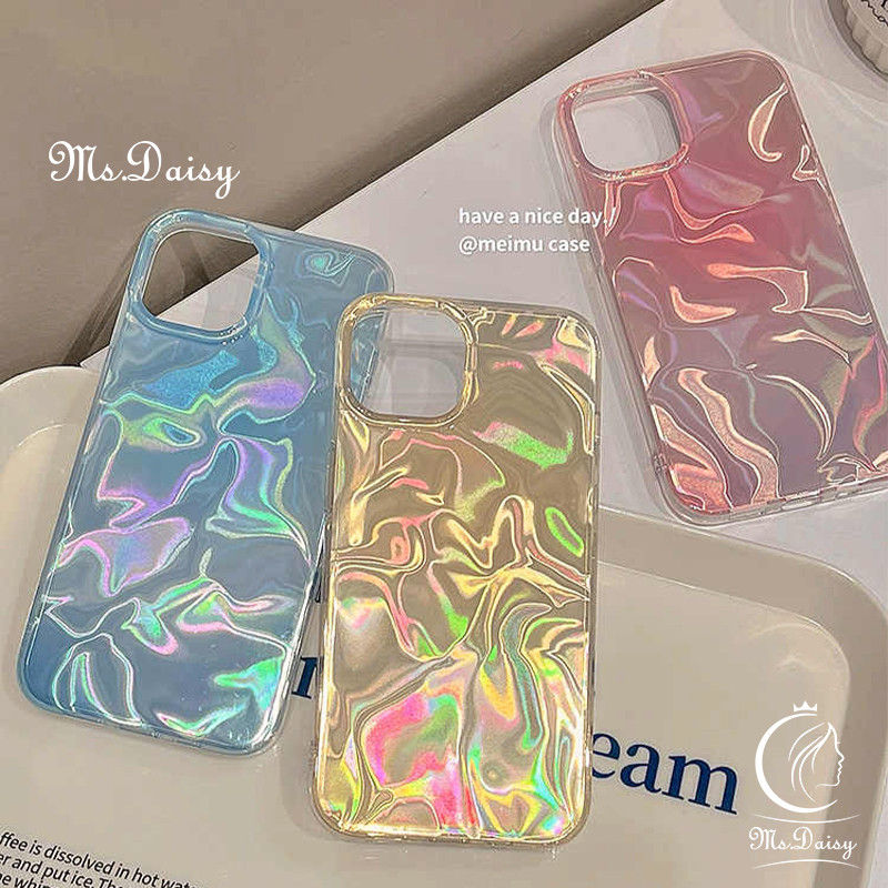 SAMSUNG แฟชั่นระลอกน้ําเคสโทรศัพท์สําหรับsamsung Galaxy A02 A02S A03S A03 Core A04 A04E A04S A05 A05S A11 A12 A13 A14 A15 A20 A30 A21S A22 ฝาครอบโทรศัพท์ที่มีสีสันDreamy