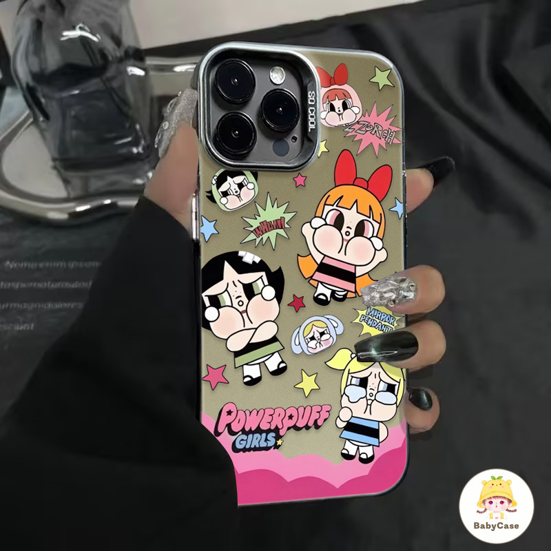 หวานสาว Powerpuff เคส VIVO Y16 Y36 Y20 Y27 Y11 Y17s Y12 Y27s Y15 Y21s Y22 Y31 Y30 Y35 Y12s Y91 Y21 Y02 Y17 Y33s - รูปที่ 4