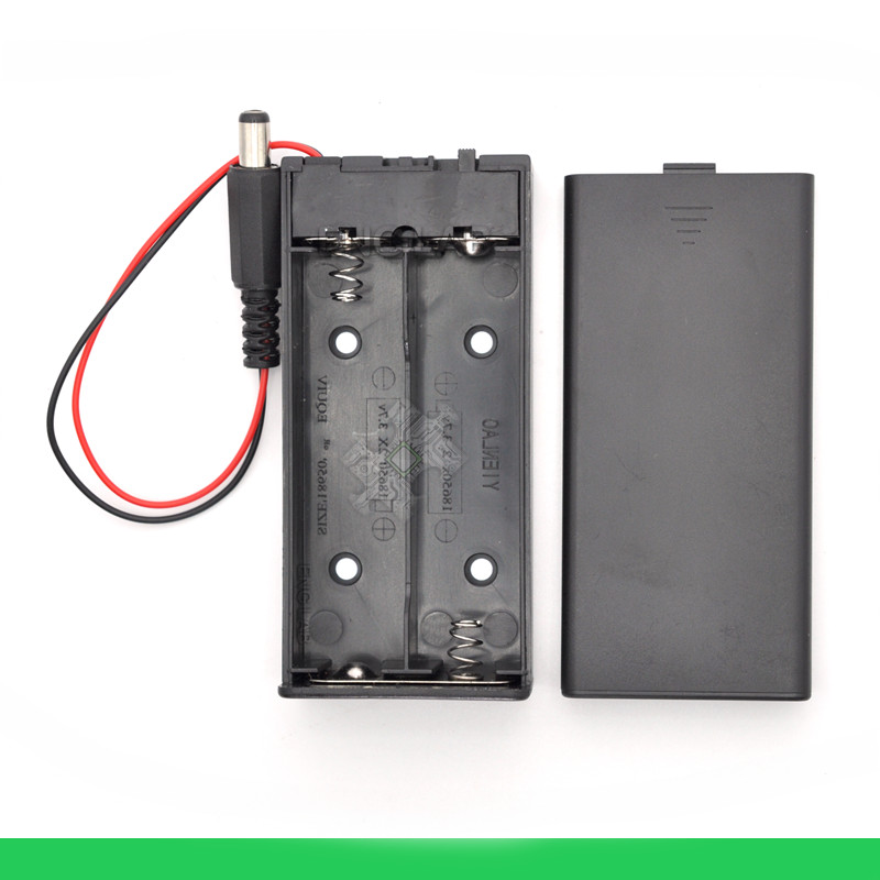 ENGLAB★ ที่ใส่แบตเตอรี่ 2S 18650 พร้อมฝาครอบสวิตช์ DC Boot 18650 Housing