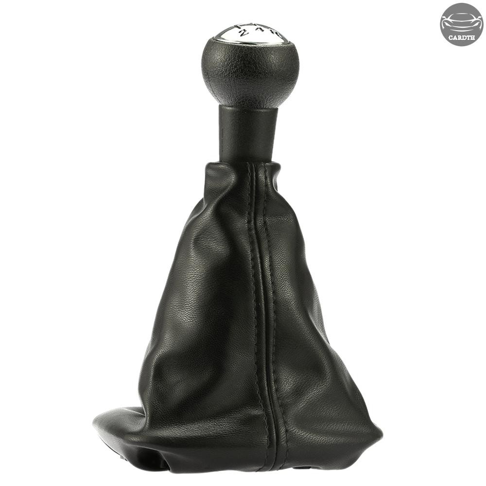 5 ความเร็วเกียร์ Shift Knob Gearstick Gaiter Boot หนังเปลี่ยนชุดสําหรับ PEUGEOT 207 307 406