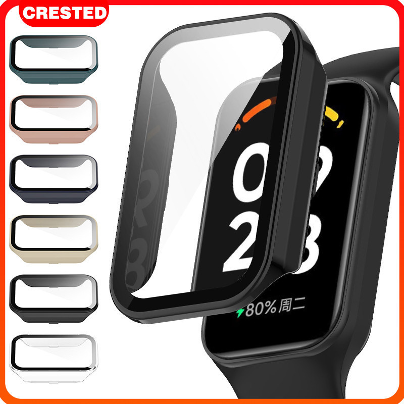 เคสพีซี Xiaomi band 8 Active กรณีกันชนป้องกันหน้าจอ Smart Watch Mi Band 8 Active Redmi Band 2