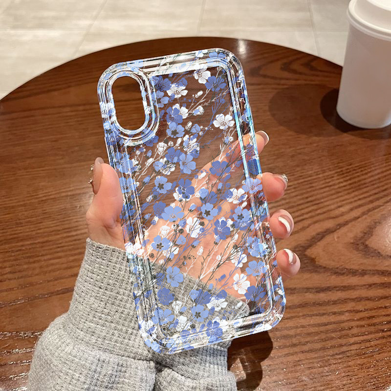 เคสใส สำหรับ iPhone รุ่นใหม่ล่าสุด TPU เคสกันกระแทก รุ่น 16 15 13 12 14 11 17 Pro Max Air X XR XS 8 7 SE Plus